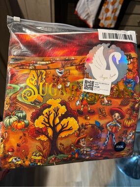Sugar Swan Bamboo Pumpkin Patch Joggers